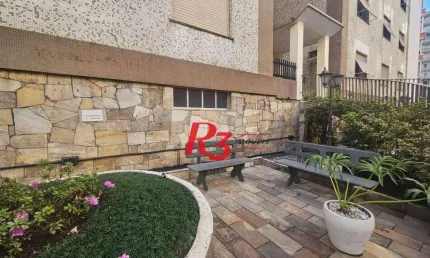 Apartamento com 1 dormitório à venda, 38 m² por r$ 320.000,00 - boqueirão - santos/sp