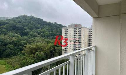 Apartamento com 3 dormitórios à venda, 65 m² por R$ 377.000,00 - Morro de Nova Cintra - Santos/SP