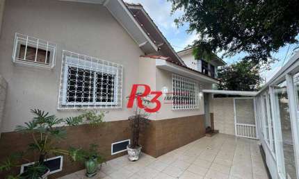 Casa com 4 dormitórios para alugar, 100 m² por R$ 4.700,00/mês - Encruzilhada - Santos/SP