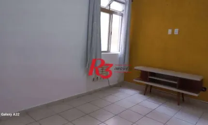 Apartamento com 1 dormitório à venda, 47 m² por r$ 430.000,00 - boqueirão - santos/sp