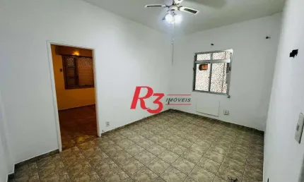 Apartamento com 1 dormitório, 65 m² - venda por R$ 535.000,00 ou aluguel por R$ 3.000,02/mês - Boqueirão - Santos/SP