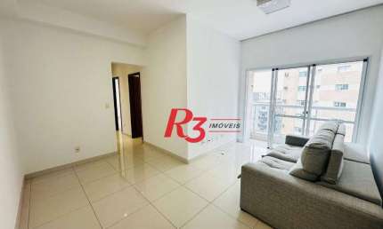 Apartamento com 3 dormitórios para alugar, 93 m² por R$ 7.465,00/mês - Boqueirão - Santos/SP