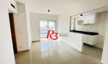 Apartamento com 2 dormitórios para alugar, 59 m² por R$ 5.143,03/mês - Vila Matias - Santos/SP