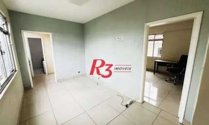 Sala para alugar, 60 m² por R$ 3.000,00/mês - Boqueirão - Santos/SP