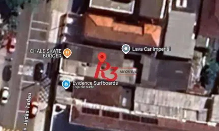 Terreno à venda, 272 m² por r$ 850.000,00 - marapé - santos/sp