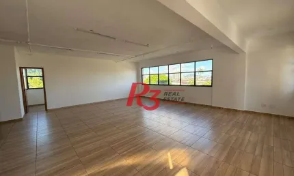 Sala, 100 m² - venda por R$ 400.000,00 ou aluguel por R$ 6.511,47/mês - Marapé - Santos/SP
