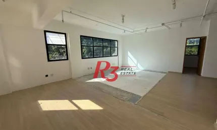 Sala, 83 m² - venda por r$ 336.000,00 ou aluguel por r$ 5.571,41/mês - marapé - santos/sp