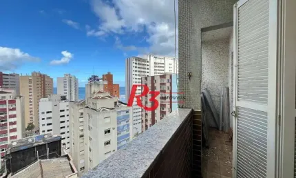 Apartamento à venda, 62 m² por r$ 315.000,00 - josé menino - santos/sp