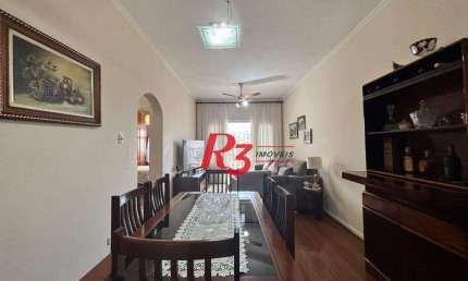 Apartamento com 2 dormitórios à venda, 98 m² por R$ 540.000,00 - Marapé - Santos/SP