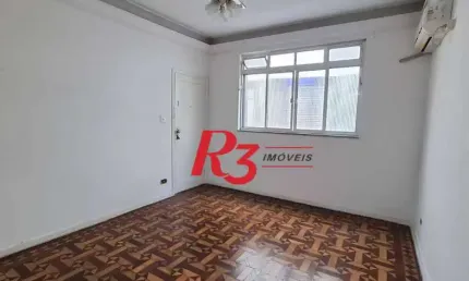 Apartamento com 3 dormitórios para alugar, 83 m² por R$ 3.000,02/mês - Vila Mathias - Santos/SP