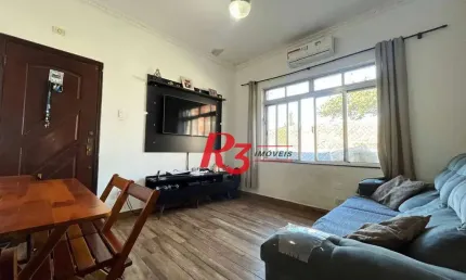 Apartamento com 2 dormitórios à venda, 68 m² por R$ 320.000,00 - Embaré - Santos/SP