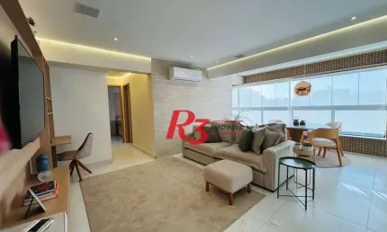 Apartamento com 2 dormitórios à venda, 65 m² por R$ 950.000,00 - Ponta da Praia - Santos/SP