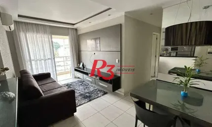 Apartamento com 2 dormitórios à venda, 70 m² por R$ 850.000,00 - Vila Belmiro - Santos/SP