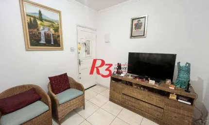 Apartamento com 2 dormitórios à venda, 68 m² por R$ 360.000,00 - Boqueirão - Santos/SP
