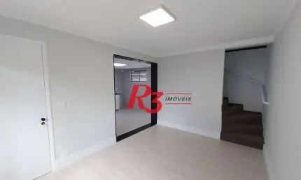 Sobrado com 2 dormitórios à venda, 80 m² por R$ 780.000,00 - Campo Grande - Santos/SP