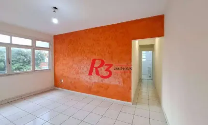Apartamento com 2 dormitórios à venda, 65 m² por r$ 380.000,00 - boqueirão - santos/sp