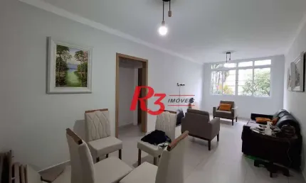Apartamento com 2 dormitórios à venda, 98 m² por R$ 680.000,00 - Pompéia - Santos/SP