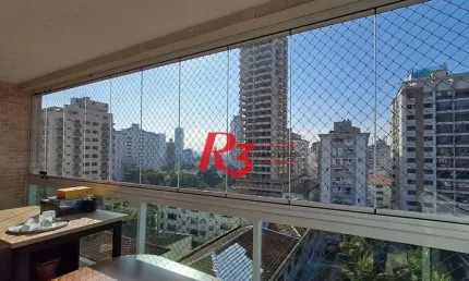 Apartamento com 3 dormitórios para alugar, 119 m² por R$ 11.000,00/mês - Ponta da Praia - Santos/SP