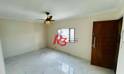 Apartamento com 3 dormitórios à venda, 63 m² por R$ 340.000,00 - Aparecida - Santos/SP