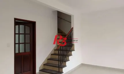 Sobrado com 3 dormitórios à venda, 103 m² por R$ 800.000,00 - Embaré - Santos/SP