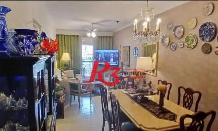 Apartamento com 2 dormitórios à venda, 105 m² por r$ 800.000,00 - ponta da praia - santos/sp