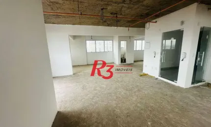 Sala para alugar, 135 m² por R$ 13.000,00/mês - Ponta da Praia - Santos/SP