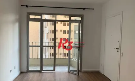 Apartamento com 2 dormitórios para alugar, 88 m² por r$ 4.200,00/mês - gonzaga - santos/sp
