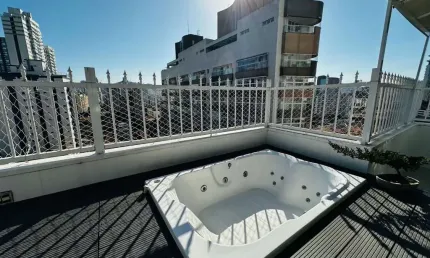 Cobertura com 4 dormitórios à venda, 242 m² por r$ 1.390.000,00 - gonzaga - santos/sp