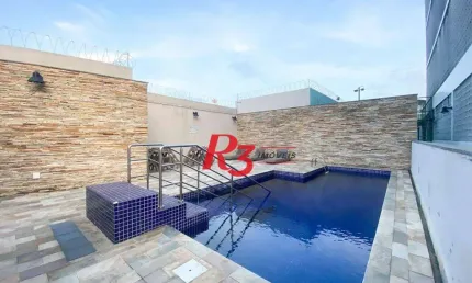 Apartamento com 2 dormitórios à venda, 59 m² por r$ 545.000,00 - vila matias - santos/sp