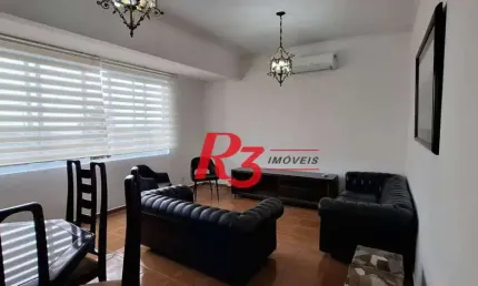 Apartamento com 2 dormitórios para alugar, 84 m² por r$ 4.370,02/mês - pompéia - santos/sp