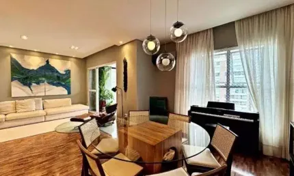 Apartamento com 3 dormitórios à venda, 188 m² por r$ 2.200.000,00 - boqueirão - santos/sp