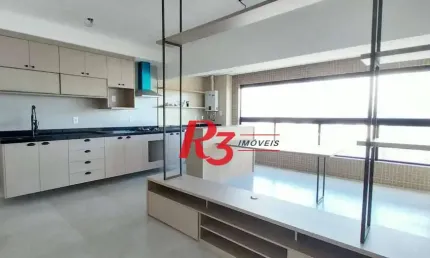 Apartamento com 2 dormitórios para alugar, 65 m² por r$ 6.027,00/mês - ponta da praia - santos/sp