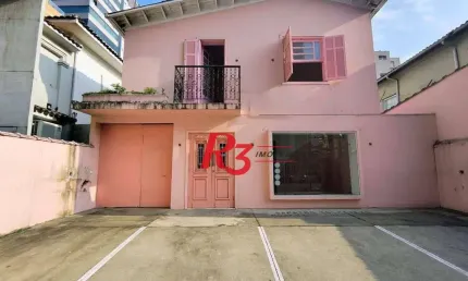 Casa, 232 m² - venda por r$ 4.256.000,00 ou aluguel por r$ 20.000,00/mês - embaré - santos/sp