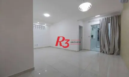 Casa com 2 dormitórios para alugar, 110 m² por r$ 3.690,00/mês - embaré - santos/sp