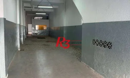Loja para alugar, 100 m² por r$ 3.500,00/mês - paquetá - santos/sp
