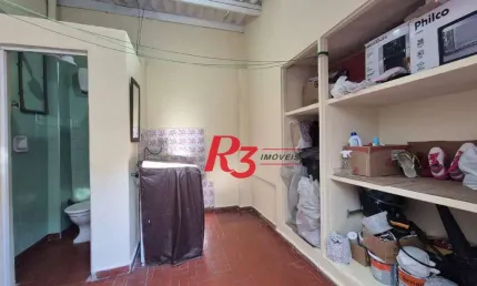 Sobrado com 3 dormitórios à venda, 151 m² por r$ 1.740.000,00 - pompéia - santos/sp