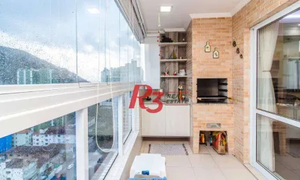 Apartamento com 2 dormitórios à venda, 77 m² por 745.000,00 - Centro - São Vicente/SP