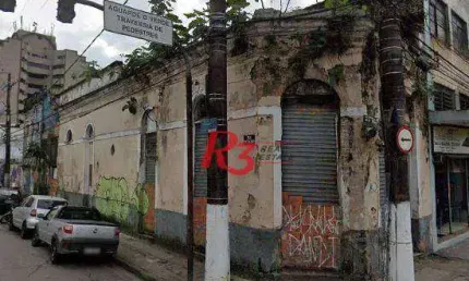 Terreno comercial à venda na Rua da Constituição, 234, Paquetá, Santos