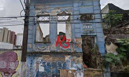 Terreno comercial à venda na Rua Bitencourt, 179, Vila Nova, Santos