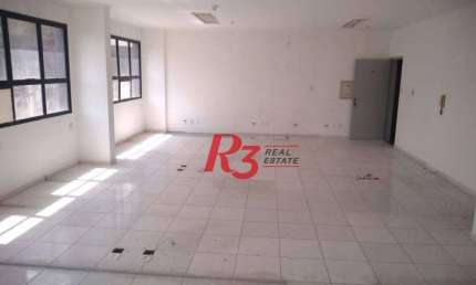 Sala, 81 m² - venda por R$ 230.000,00 ou aluguel por R$ 2.198,47/mês - Centro - Santos/SP