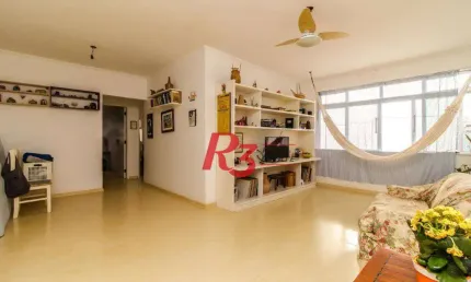 Apartamento com 2 dormitórios à venda, 109 m² - ponta da praia - santos/sp