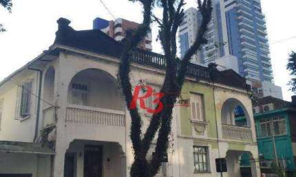 Casa com 4 dormitórios, 164 m² - venda - Gonzaga - Santos/SP