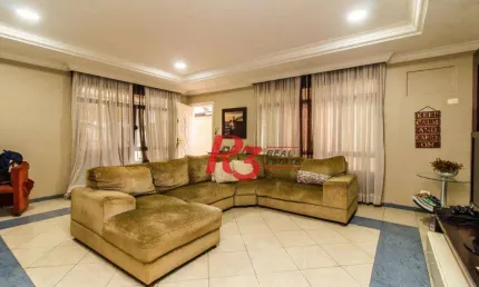 Casa com 3 dormitórios à venda, 180 m² - Ponta da Praia - Santos/SP