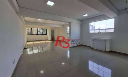 Sala para alugar, 51 m² por R$ 2.900,02/mês - Embaré - Santos/SP