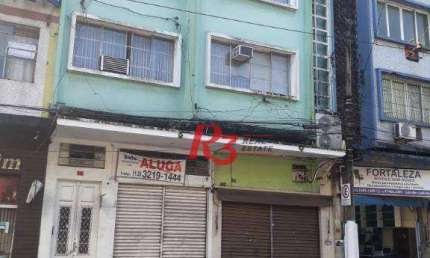 Prédio à venda na Rua Frei Gaspar, 121, Centro, Santos