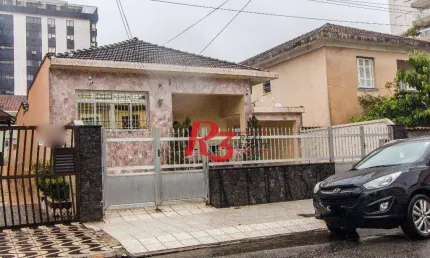 Casa com 4 dormitórios à venda, 500 m² por R$ 4.390.000,00 - Marapé - Santos/SP