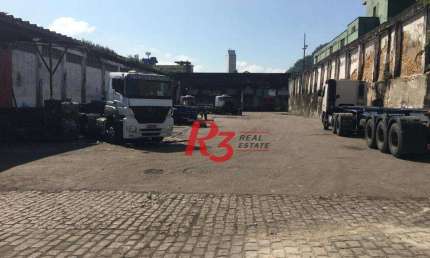 Terreno para alugar, 4500 m²  - Valongo - Santos/SP