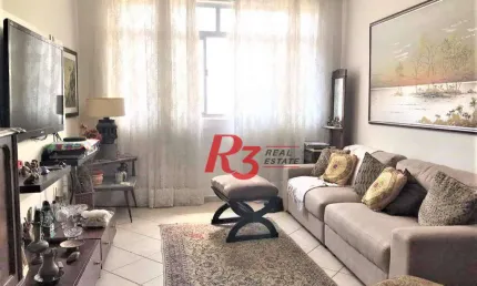 Cobertura à venda, 215 m² por r$ 900.000,00 - boqueirão - santos/sp
