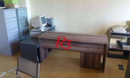 Sala comercial com 3 salas à venda na Rua Bitencourt, 141, Vila Nova, Santos