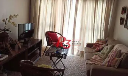 Excelente apartamento mobiliado, 3 suítes perto da Praia no Guarujá-SP